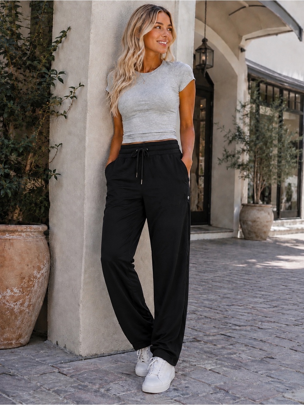 Lululemon dance studio LINED jogger pants black 2